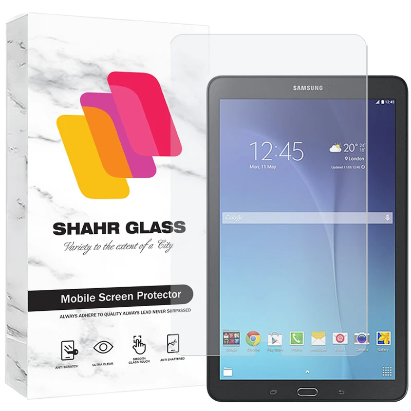 محافظ صفحه نمایش شهر گلس مدل TABSHS30 مناسب برای تبلت سامسونگ Galaxy Tab T560 / Galaxy Tab T561 / Galaxy Tab E 9.6 