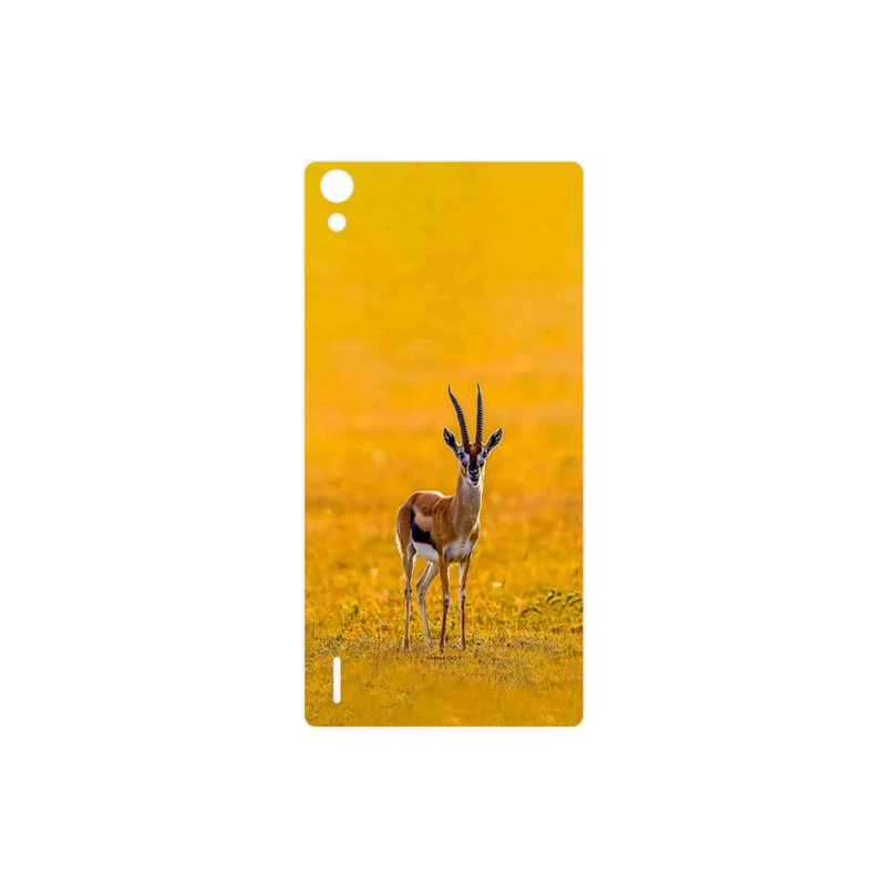 برچسب پوششی ماهوت مدل Gazelle مناسب برای گوشی موبایل هوآوی Ascend P7