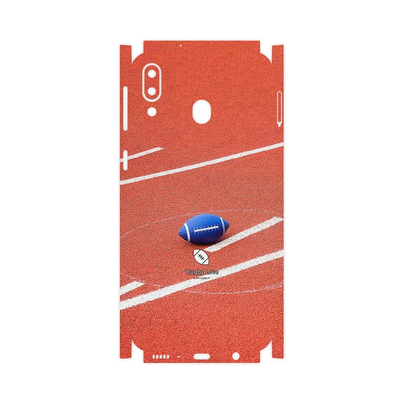 برچسب پوششی ماهوت مدل Rugby football-FullSkin مناسب برای گوشی موبایل سامسونگ Galaxy M20