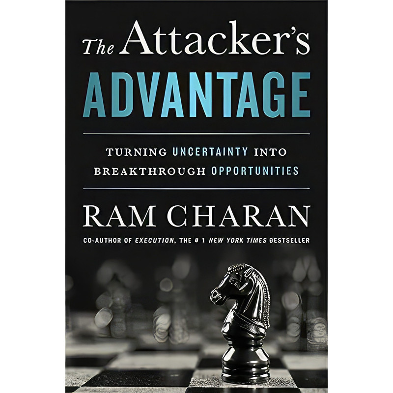 کتاب The Attackers Advantage اثر Ram Charan انتشارات PublicAffairs