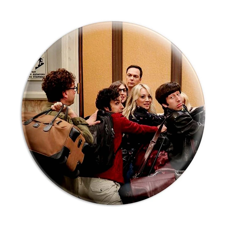  مگنت پرمانه طرح big bang theory کد pmag.14217