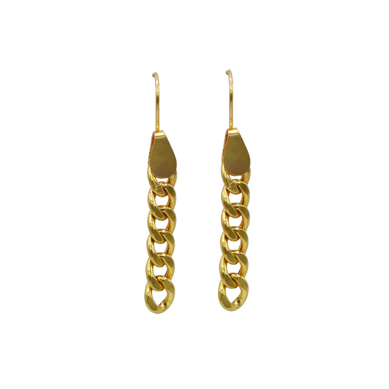 گوشواره طلا 18 عیار زنانه کد 5745 - 2