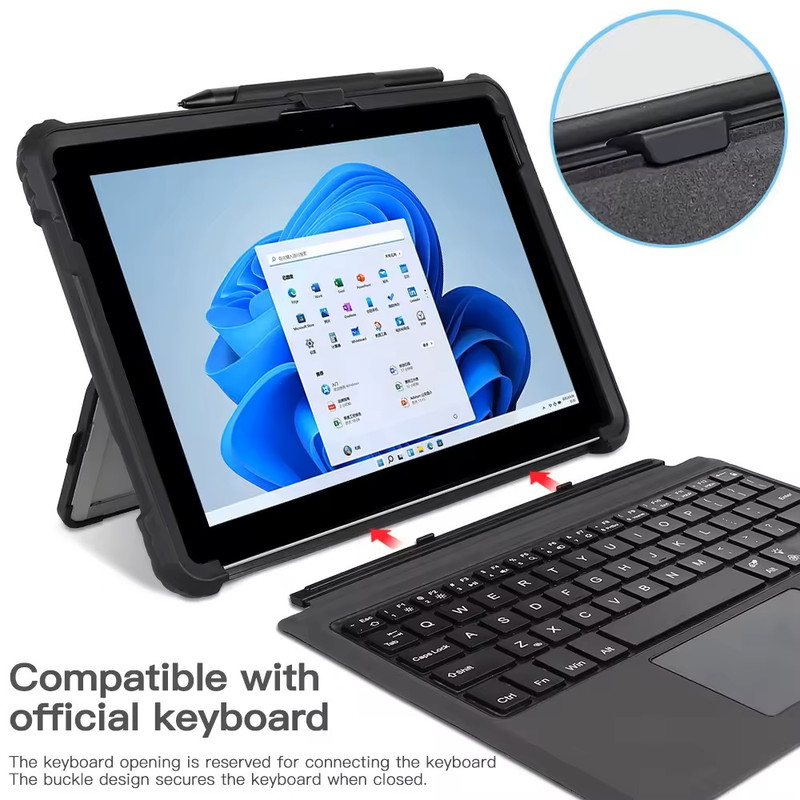 کاور مدل Transparent مناسب برای تبلت مایکروسافت Surface Pro 9
