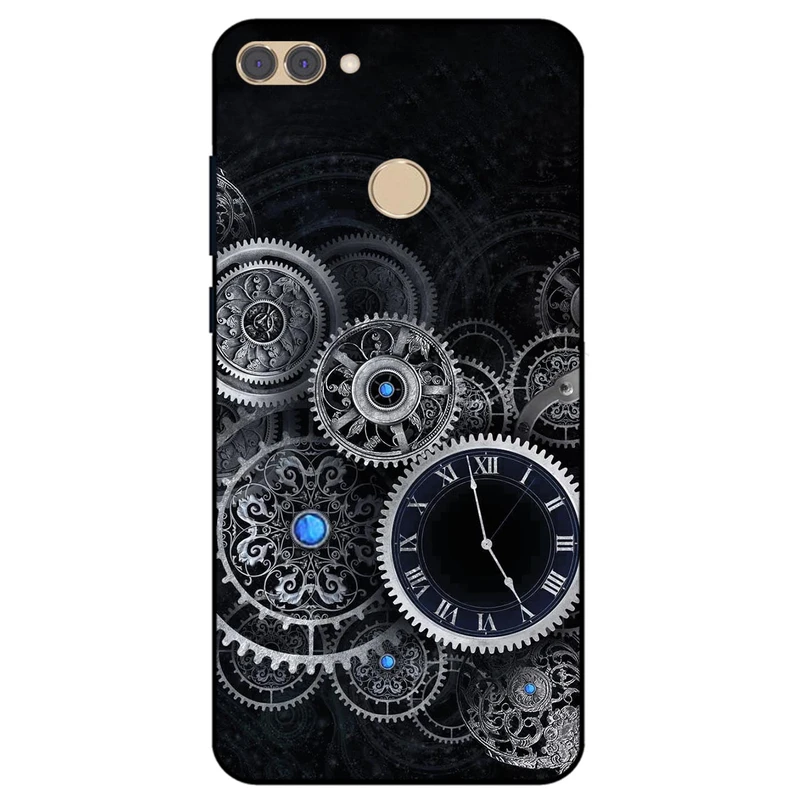 کاور مگافون طرح ساعت مدل 8161 مناسب برای  گوشی موبایل هوآوی Y9 2018 