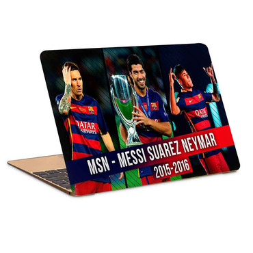 استیکر لپ تاپ طرح Messi Neymar Suarez کد c-583مناسب برای لپ تاپ 15.6 اینچ