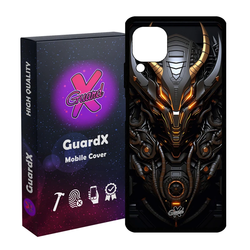 کاور گارد ایکس طرح جنگجو مدل Glass10615 مناسب برای گوشی موبایل هوآوی Nova 7i / Nova 6 SE / P40 Lite