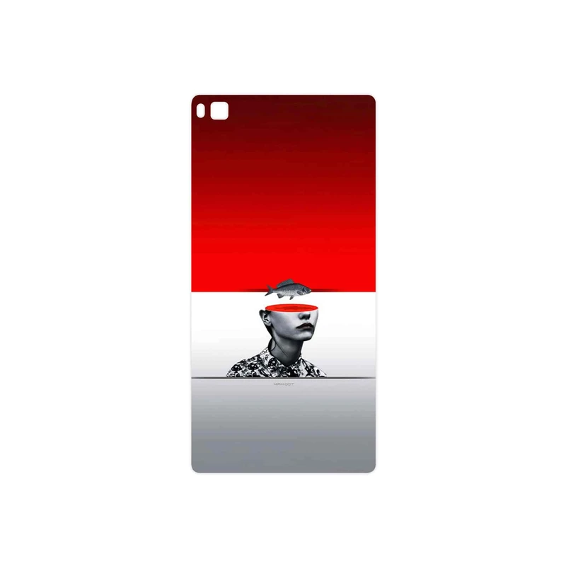 برچسب پوششی ماهوت مدل Collage of surreal Portrait of Women 1 مناسب برای گوشی موبایل هوآوی P8