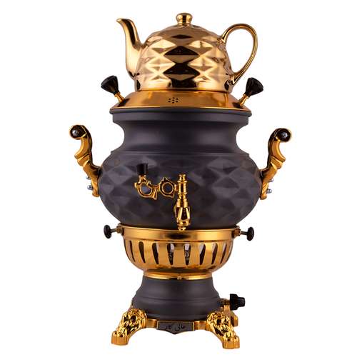 سماور گازی مدل مشبک گنجایش 6 لیتر