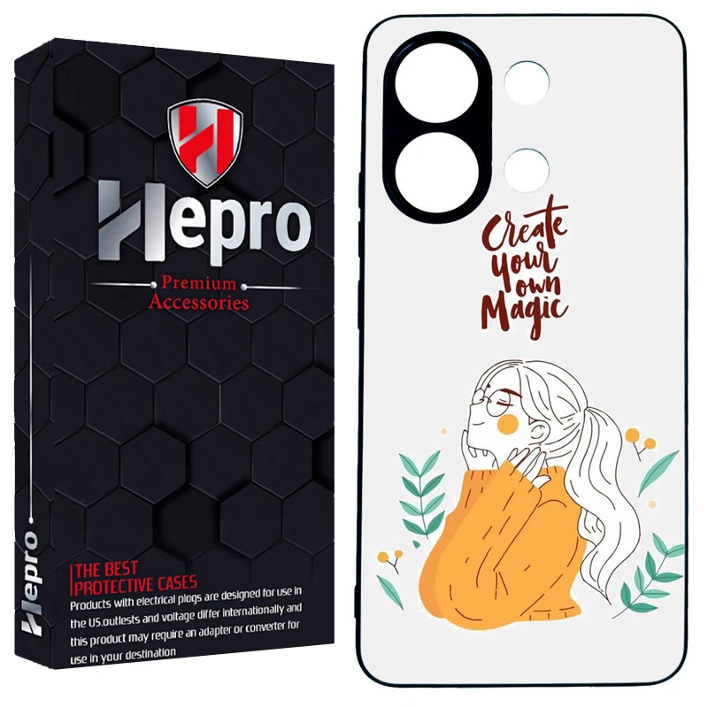 کاور هپرو طرح فانتزی مدل TPU مناسب برای گوشی موبایل شیائومی REDMI NOTE 13 4G