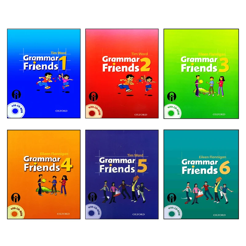 کتاب Grammar Friends اثر Tim Ward And Eileen Flannigan انتشارات الوندپویان جلد ۱ تا ۶