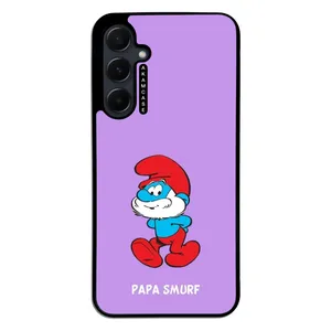 AKAM AMC-WSGA55-SMURFS-1 Cover For Samsung Galaxy A55