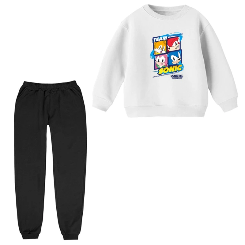 ست سویشرت و شلوار راحتی بچگانه مدل سونیک  