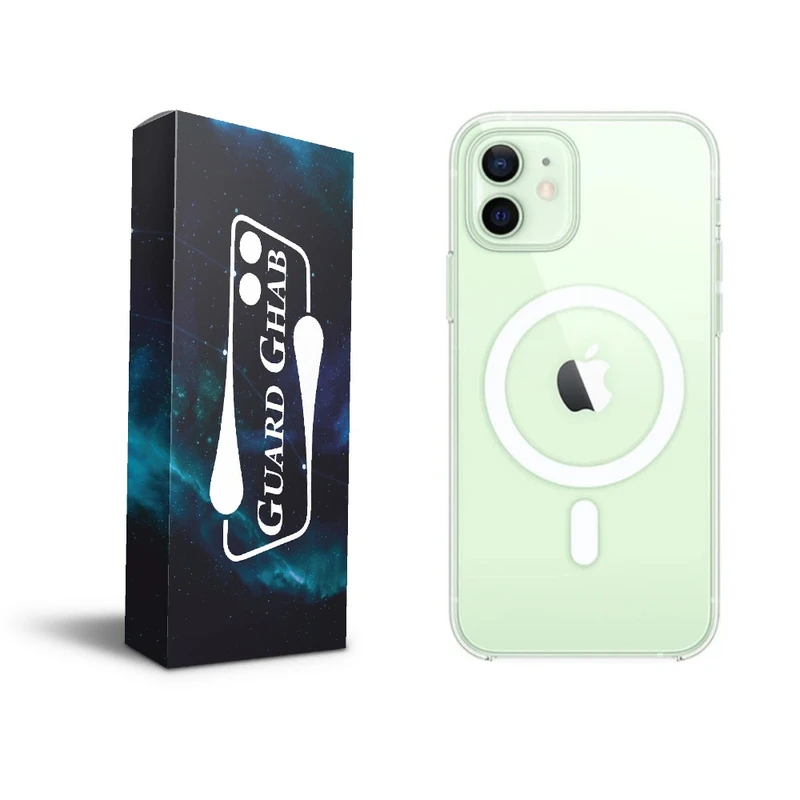 کاور گارد قاب مدل  مگسیف شفاف مناسب برای گوشی موبایل اپل iPhone 11