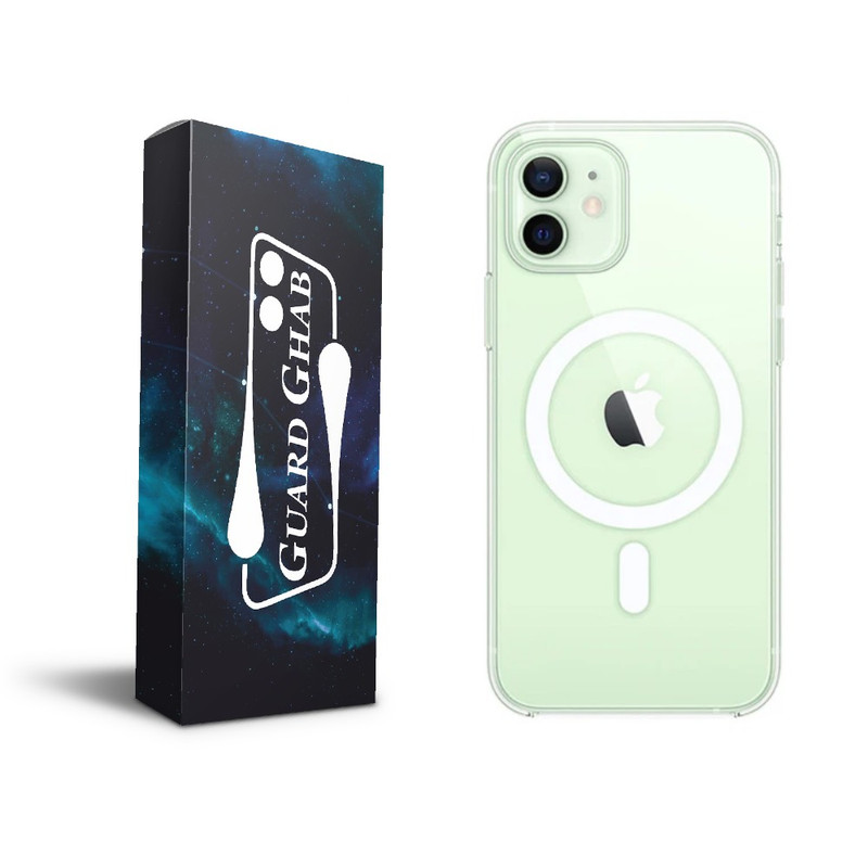 کاور گارد قاب مدل  مگسیف شفاف مناسب برای گوشی موبایل اپل iPhone 11