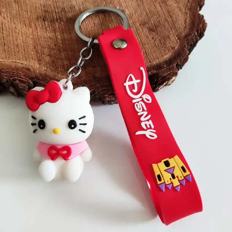 جاکلیدی مدل سیلیکونی طرح گربه کیتی کد DB20