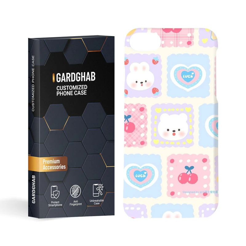 کاور  گارد قاب مدل دخترانه مناسب برای گوشی موبایل اپل iphone 7 / 8 / se2020