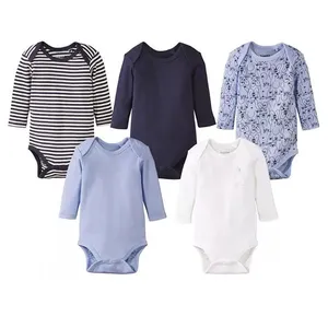 بادی آستین بلند نوزادی لوپیلو مدل 421 بسته 5 عددی