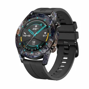MAHOOT Earth-White-Marble Cover Sticker for Huawei Watch GT2 Smartwatch