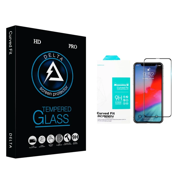 محافظ صفحه نمایش سرامیکی مات دلتا مدل HD مناسب برای گوشی موبایل اپل Iphone Xr/ 11