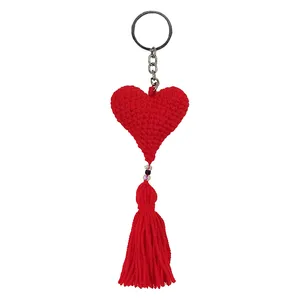 جاکلیدی طرح قلب مدل منگوله دار