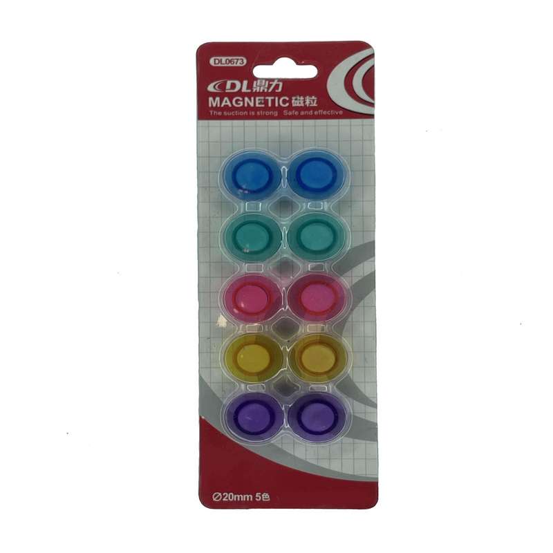 آهن ربا مدل تخته وایت برد DL0673 بسته 10 عددی