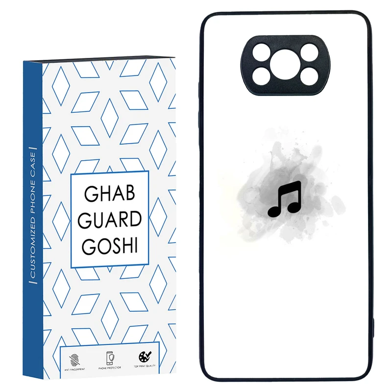 کاور قاب گارد گوشی طرح موزیک کد TPU-267 مناسب برای گوشی موبایل شیائومی POCO X3 / X3 PRO / X3 NFC