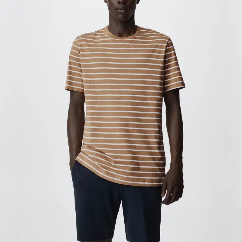 ست تی شرت و شلوارک مردانه مانگو مدل BR310SLEE