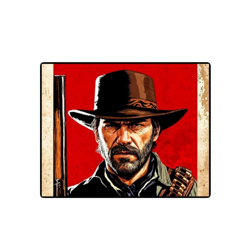 ماوس پد مدل 2 red dead سایز 24*19 سانتی متر