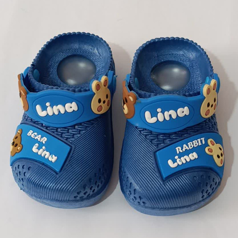 دمپایی حمام بچگانه مدل جلو بسته ازوکا لینا A