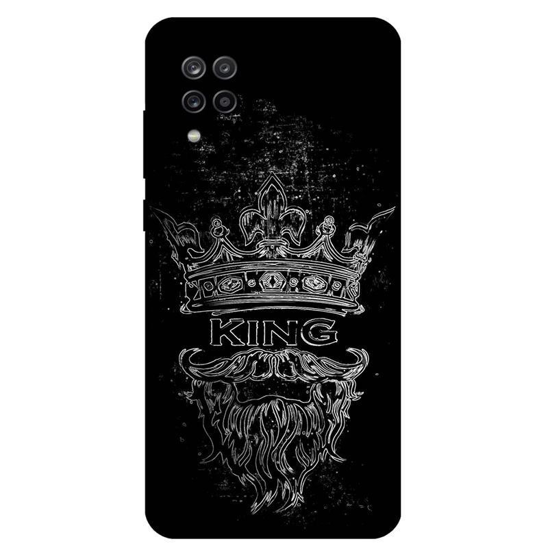 کاور مگافون طرح پادشاه مدل 1896 مناسب برای گوشی موبایل سامسونگ Galaxy M32 4G          