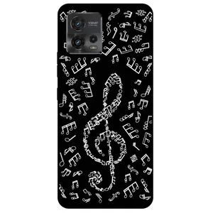 Megafone Musical Note 1370 Cover For Motorola Moto G72 4G