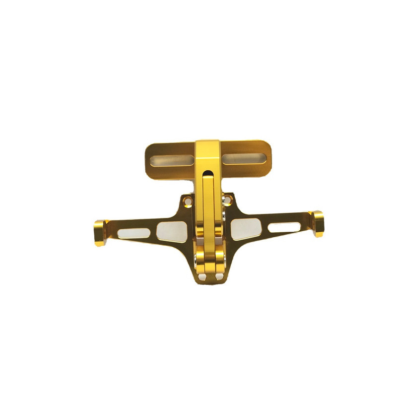 پایه و نگهدارنده پلاک موتور سیکلت وارون مدل B-65-GLD