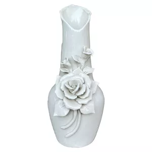 گلدان دکوری مدل گل برجسته