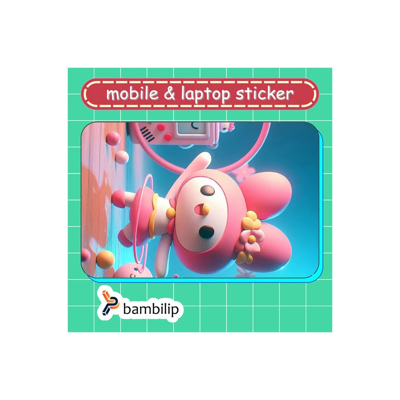استیکر بامبیلیپ مدل کارت عابر طرح ملودی کد 5094401