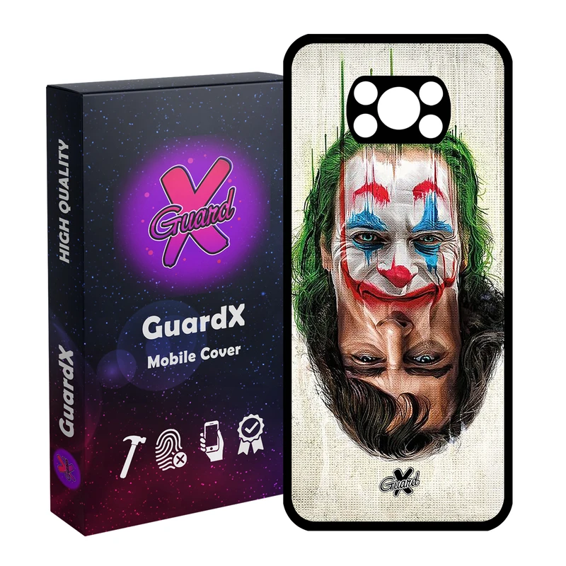 کاور گارد ایکس طرح Joker مدل Glass10097 مناسب برای گوشی موبایل شیائومی Poco X3 / Poco X3 NFC