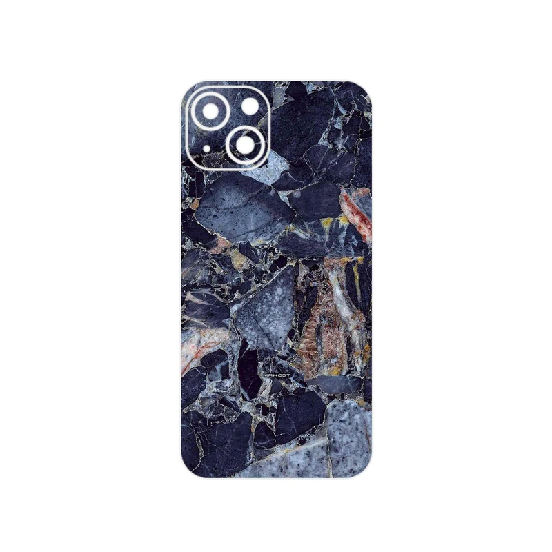 برچسب پوششی ماهوت مدل Broken black marble مناسب برای گوشی موبایل اپل iPhone 13