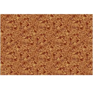 کاغذ کادو طرح گل رز بسته 5 عددی