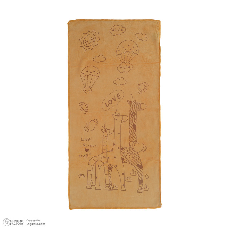 حوله کودک و نوزاد مدل کارتونی سایز 65×35 سانتی متر