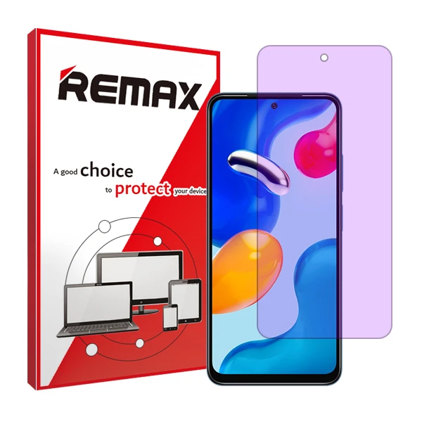 محافظ صفحه نمایش ضد اشعه بنفش ریمکس مدل HyPRL مناسب برای گوشی موبایل شیائومی Redmi Note 11S