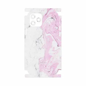 MAHOOT Blanco-Pink-Marble-FullSkin Cover Sticker for Apple iPhone 12 Pro