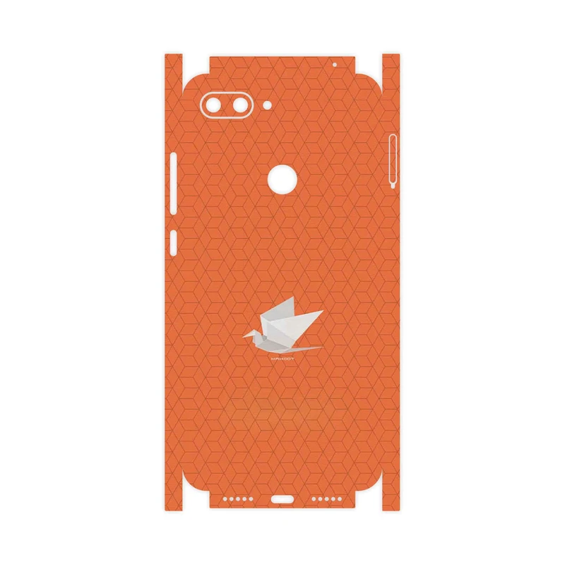 برچسب پوششی ماهوت مدل Minimalist origami bird-FullSkin مناسب برای گوشی موبایل شیائومی Mi 8 Lite