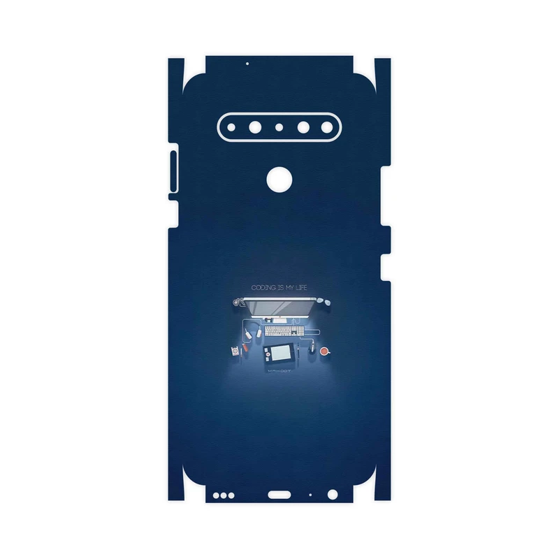 برچسب پوششی ماهوت مدل Programming 3-FullSkin مناسب برای گوشی موبایل ال جی K61