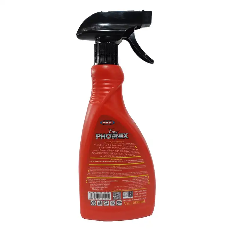 اسپری لاستیک خودرو فونیکس کد 128 حجم 600 میلی لیتر