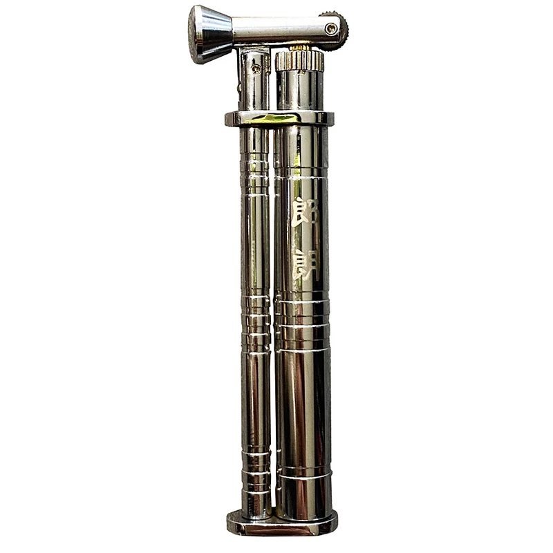 فندک گازی مستر اسموک مدل دست ساز طرح آینه ای