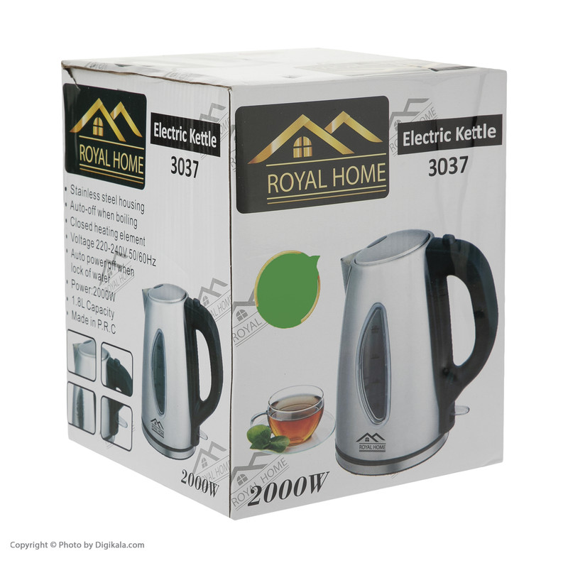 کتری برقی رویال هوم مدل 3037