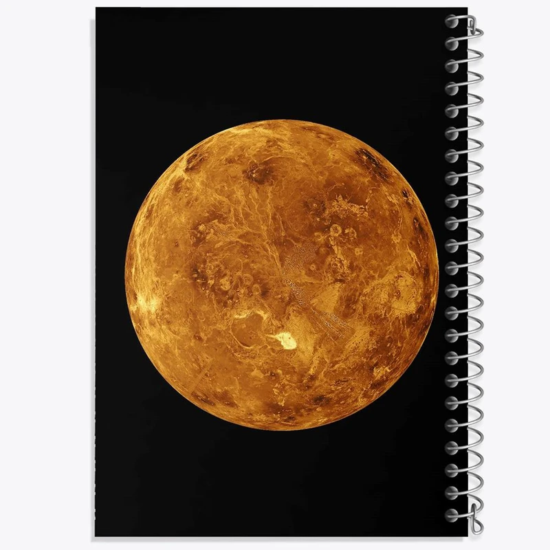 دفتر نقاشی 50 برگ خندالو مدل سیاره زهره کد 25354