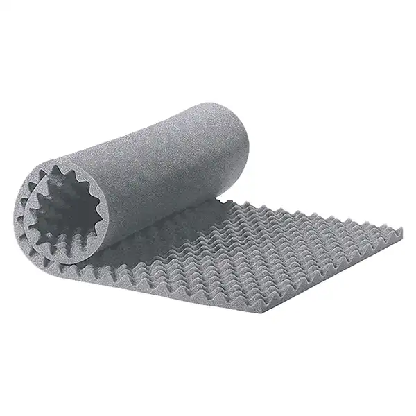 پنل آکوستیک مدل فوم شانه تخم مرغی 3 دانسیته کد 17.5 مجموعه 2 عددی