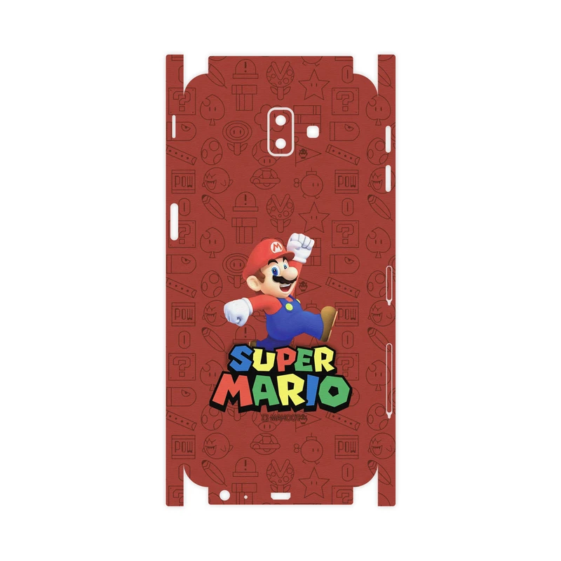 برچسب پوششی ماهوت مدل Super-Mario-Game-FullSkin مناسب برای گوشی موبایل سامسونگ Galaxy J6 Plus