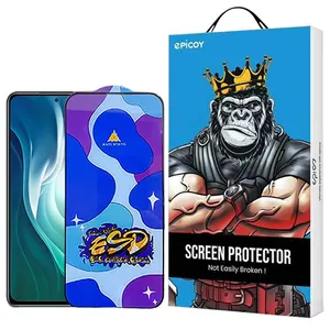   Star ESD Glass Screen Protector For Xiaomi Mi 11i/Mi 10i 5G/Mi 11X/Mi 11X Pro/11i/11i HyperCharge 5G/Black Shark 4