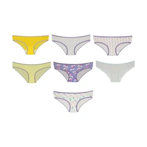 شورت دخترانه کد 9957 مجموعه 7 عددی